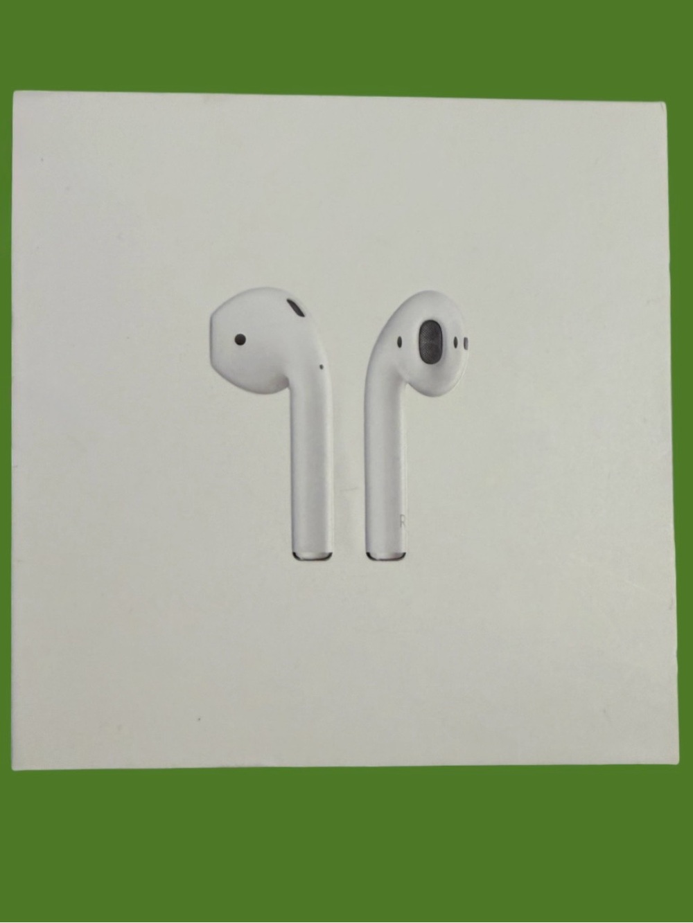NIB Apple 2nd Generation Wireless Earbuds (AirPods) +Red ORETech Shockproof case